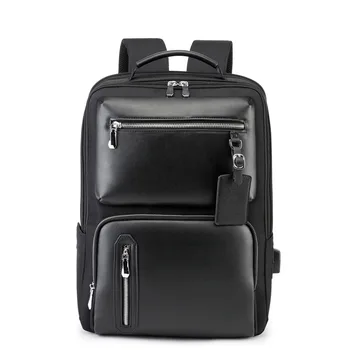 

Classical Black color fashion men travel backpack outdoor Large Capacity travel bag for male 200820-77
