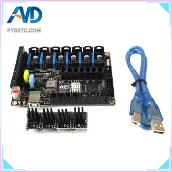 

S6 V1.2 Board 32 Bit Control Board MX Connector VS F6 V1.3 SKR V1.3 WIth 4pcs TMC5161 V1.0 Stepper Motor Driver SPI Flying Wire