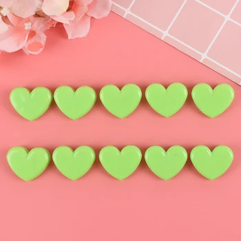 

Love Heart Planner Paper Clip Plastic Bookmarks Kawaii Clips Cute Binder Stationery Store Office School Supplies 10pcs
