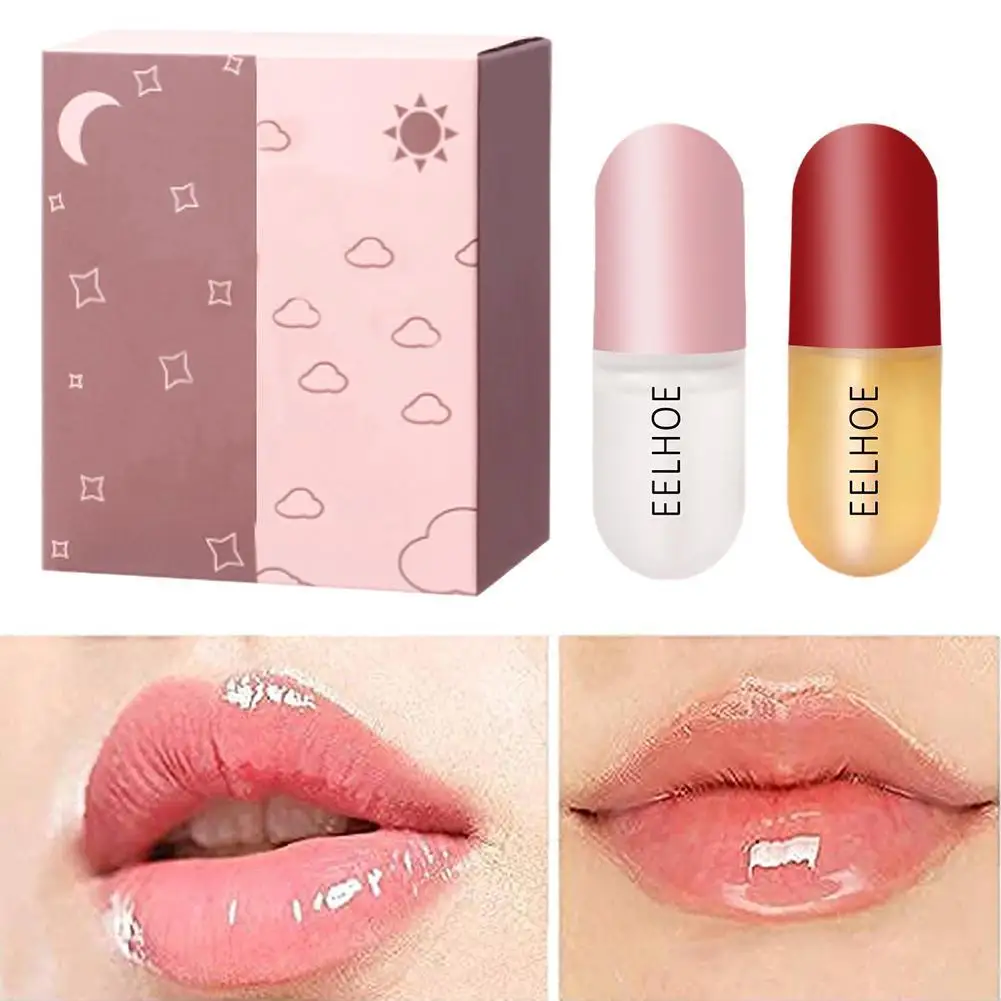 Sexy Lip Plumper Oil Colorless Sexy Cute Flower Lip Balm Liquid