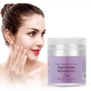 

Moisturizing Night Cream 50g Nourishing Anti-wrinkle Face Cream for Moisturizing Whitening and Lightening Thin Line