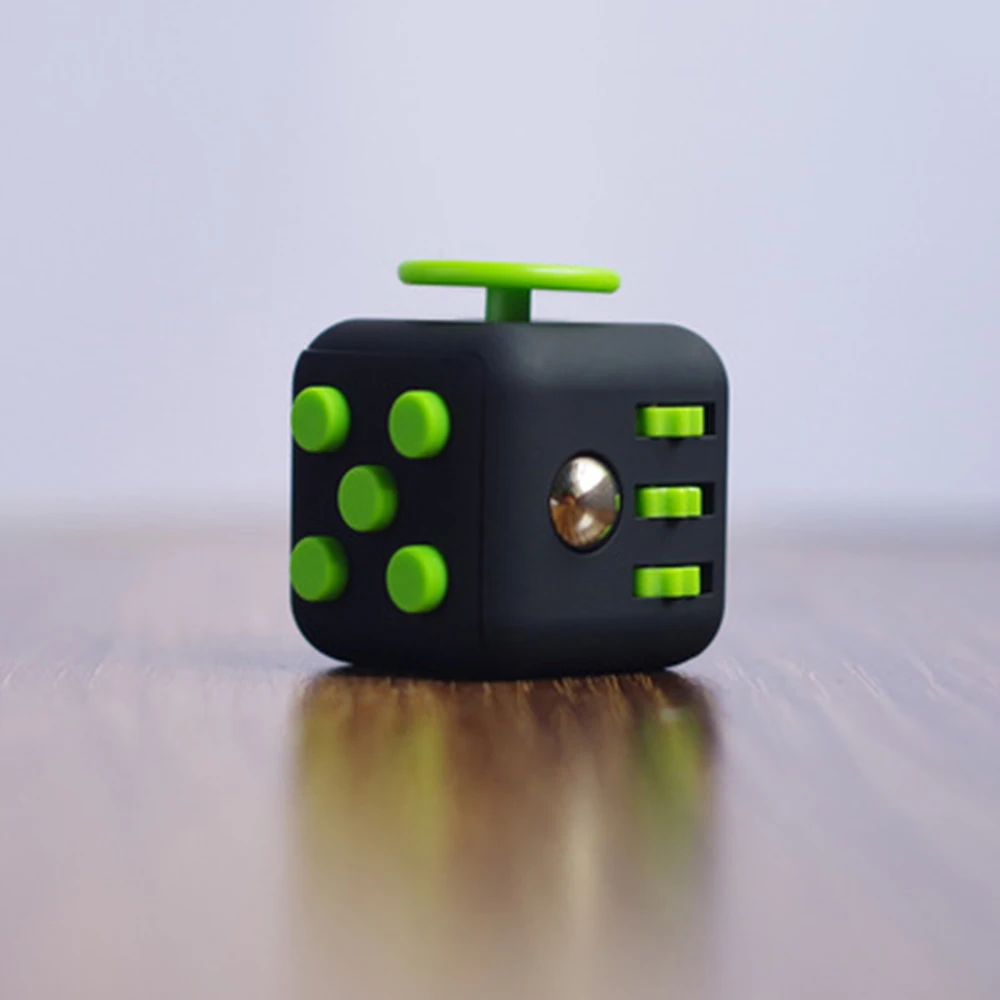 Are you feeling "fidged-out"? Our 6 Sided Fidget Decompression Cube is just the stress buster you need. With 6 sides of twisty, turny fun, you'll be instantly entertained and decompressed! (No batteries required!)