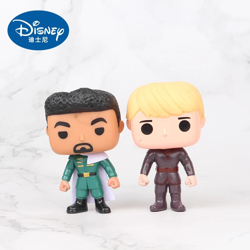 Disney игрушки виниловые куклы «Холодное сердце» 2 с Эльзой и Анной из мультфильма "Олаф" 7 шт./компл. Действие игрушки из дерева на день