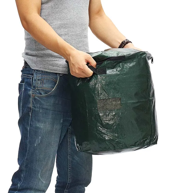 35L PE Cloth Planter Waste Disposal Bag Garden Yard Compost Bag Environmental Organic Compost Bag