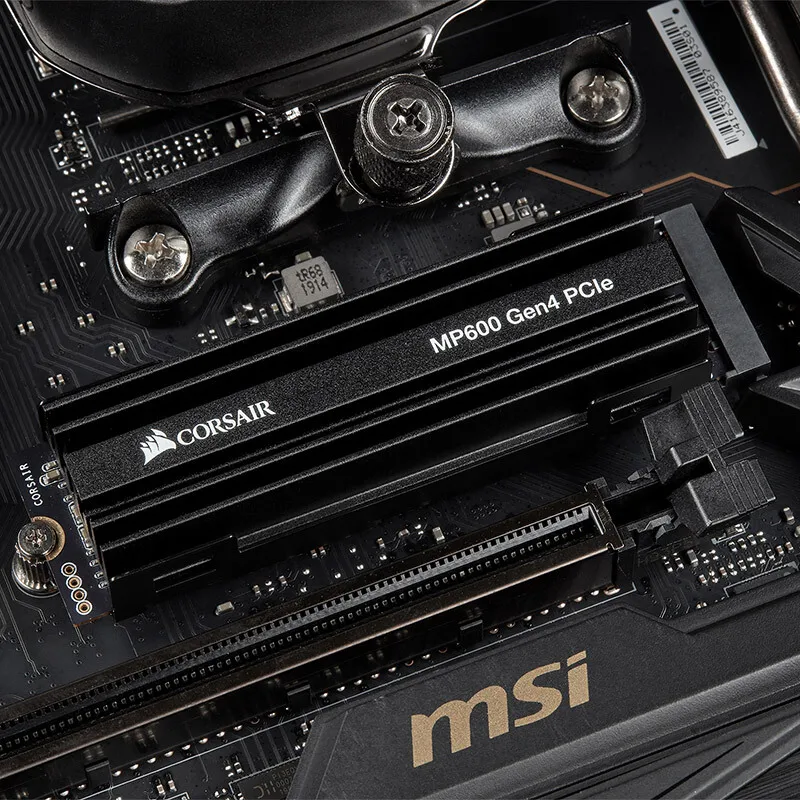 CORSAIR Force Series MP600 NVMe SSD PCIe Gen 4,0X4 M.2 SSD 1 ТБ 2 ТБ твердотельный накопитель для хранения 4950 МБ/с. M.2 2280 SSD