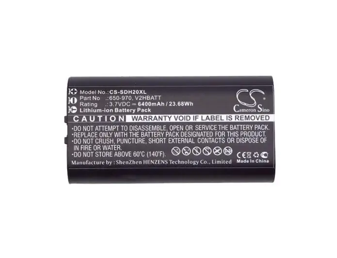 Cameron sino 6400mah аккумулятор для SPORTDOG TEK 2 0 gps ручной 650-970 V2HBATT Собачий Ошейник