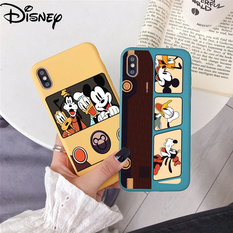 Disney 21 Mickey Case For Iphone 11 12 Pro Xs Max Iphone Se 6 6s 7 8 Plus Cute Phone Case 360 Full Cover Phone Case Covers Aliexpress