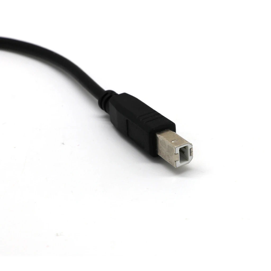 USB 2 0 B гнездо к папа адаптер для принтера с адаптером разъемом типа B|Компьютерные