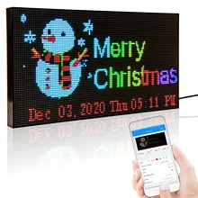 Aliexpress - P3 RGB Full Color Indoor led Display Board WiFi APP Control Advertising LED Screen Programmable Display Sign for Shop Business