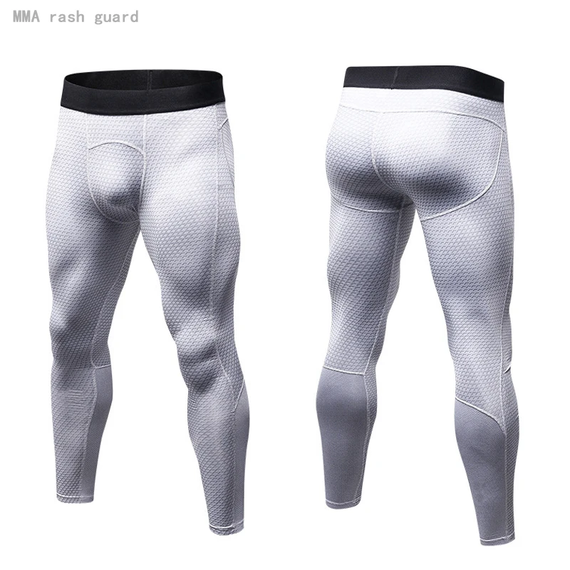 Jogging pants Men pants Training Sport leggings Compression Tights Base layer Running Fitness long johns underwear Winter warm