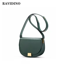 Горячая распродажа Женские сумки через плечо из натуральной кожи женская седельная сумка ретро твердая воловья сумка через плечо