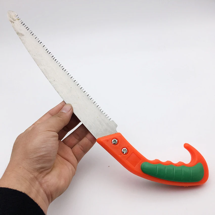 

Hand Pruning Saw, 230mm High Carbon Steel Sharp Blade, Woodworking Saw Camping/Pruning Saw for Fruit Tree Branch Home Garden