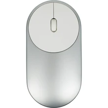 Мышь Xiaomi Mi Portable Mouse серебристый оптическая(1200dpi) беспроводная BT для ноутбука(2but