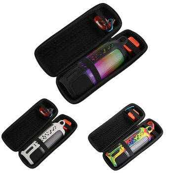 

2 In 1 Hard Eva Carry Zipper Storage Box Bag+ Soft Silicone Case For Jbl Pulse 3 Bluetooth Speaker For Jbl Pulse 3