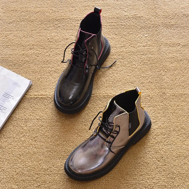 2019 г. Осенне зимняя обувь женские ботинки челси Повседневная теплая плюшевая для