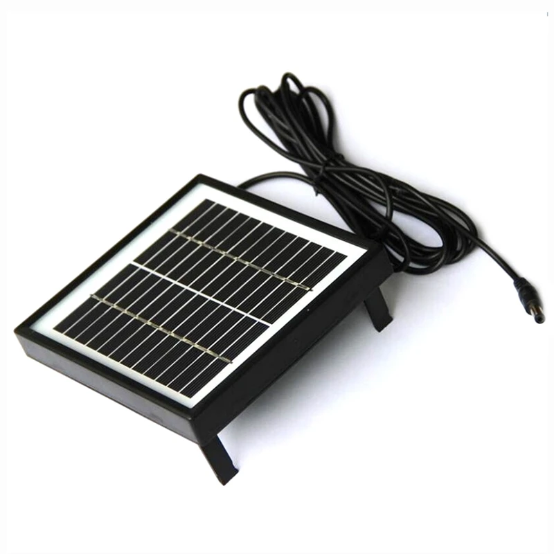 

2W 12V Solar Cell Module Polycrystalline Diy Solar Panel System For 9V Battery Charger+Dc 5521 Cable 3 Meter