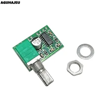 AMPLIFICADOR DE POTENCIA de 5V de 5V de la tarjeta de 2 canales 3W W Control de volumen/alimentación del USB