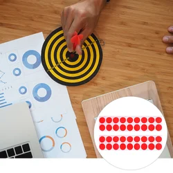 900pcs 2cm Portable Diameter Shooting Target Paper Patch Target Accessory (Red)