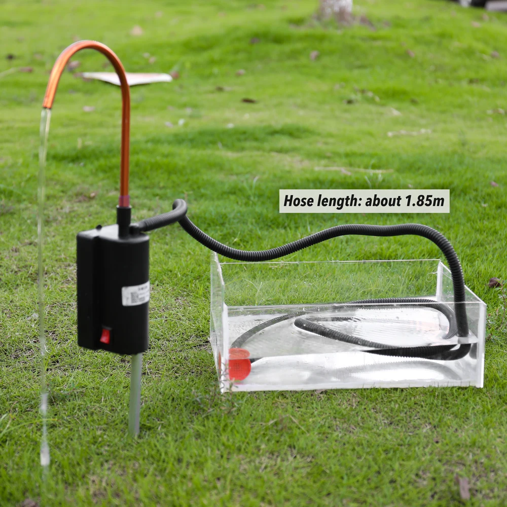 Fishing Suction Device Water Absorber Machine Charge Fishing Automatic Pump Intake Hand Washers Outdoor Equipment Tool