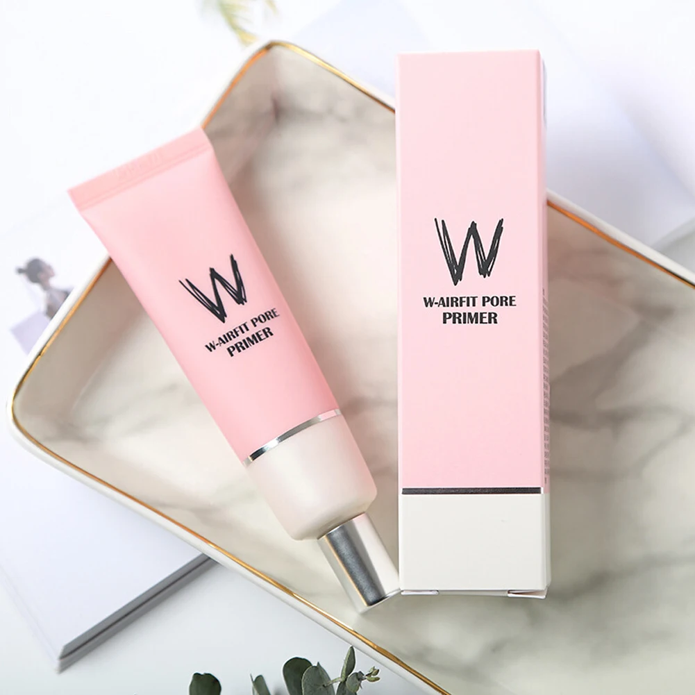 

35g Oil Control Facial Primer Long Lasting Smooth Base Face Brighten Makeup Isolated Invisible Pores Foundation Gift For Wlab