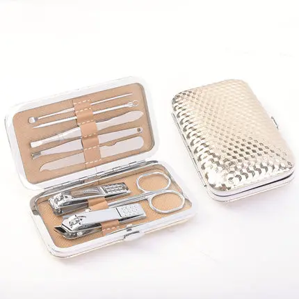 1Pcs Stainless Steel Chameleon Nail-clipper set complete manicure clipping Nail Art Tools Manicure gel nail kit manicure set - Цвет: 6