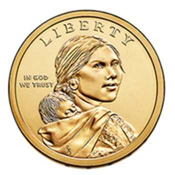 

USA American, 1 dollar, 2014 UNC Origianl Coin