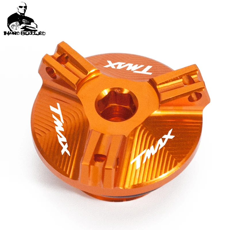T-max logo M2.02.5 Motorcycle Aluminum Oil Filler Cap Plug cover For T MAX 530 tmax530 2013-2016 tamx500 Tmax 500 2008-2012 (7) 副本