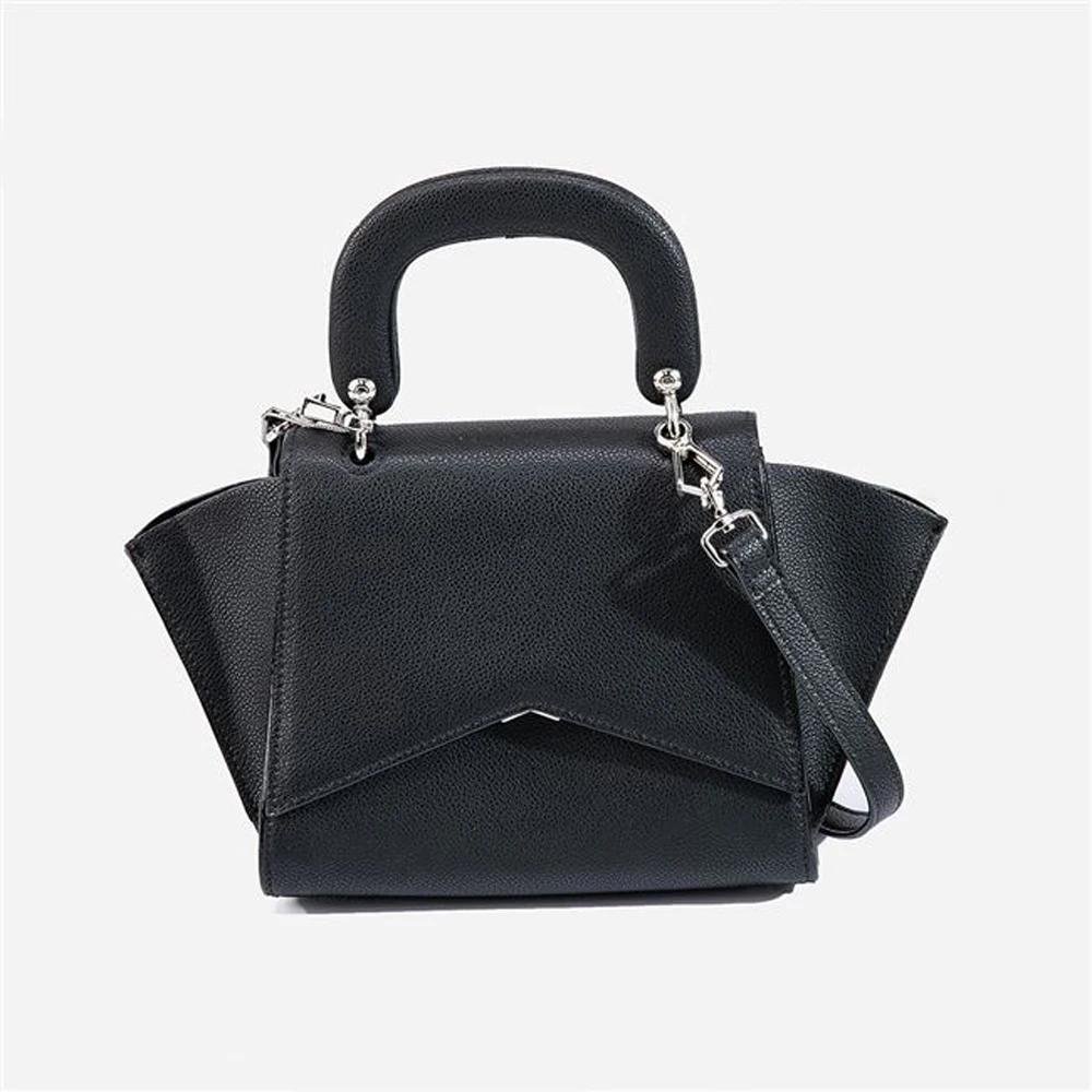 

Pure color simple fresh lady handbill shoulder swing bag ins Bat Bag in 2019