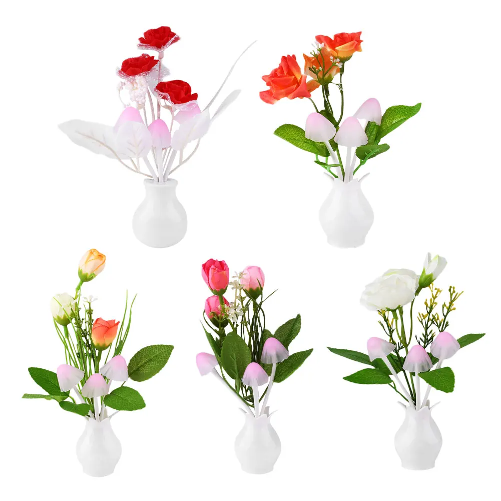 Светодиодный настенный светильник ночник датчик света для дома спальни