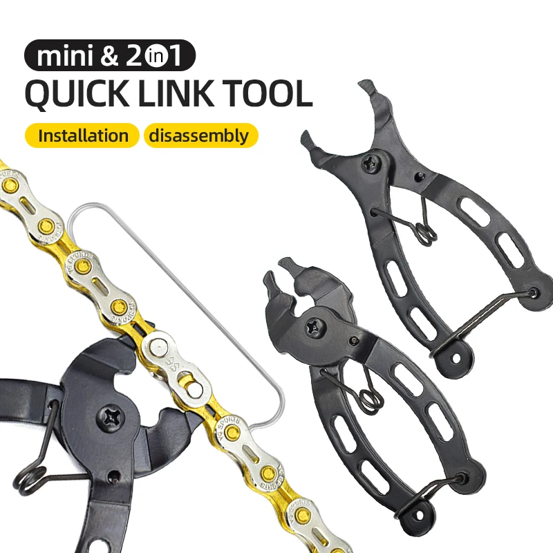 Bike MTB Bicycle Hand Master Link Chain Pliers Clamp Quick Removal Repair Tool 