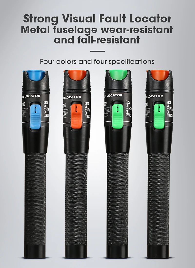 Preferential Price Laser 30MW/20MW/10MW/5KM Visual Fault Locator Fiber Optic Cable Tester 10-30Km Range VFL AUA-30 |