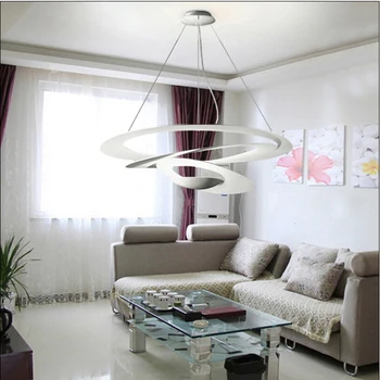 

Nordic Simple European Designer Round Metal Modern Led Pendant Lamp For Hotel Office Shop Loft Cafe Bedroom Living Room
