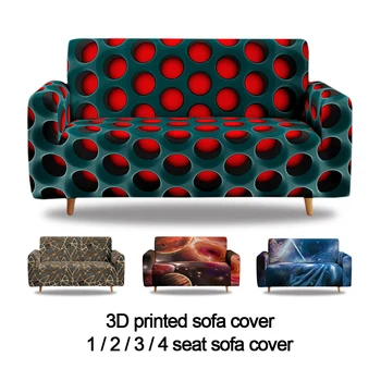 

Sofa Cover Elastic Sofa Cover 2020 New 3D Printing non-slipL Shape 1/2/3/4 Seater Couch Cover Sofa Cover for Living Room