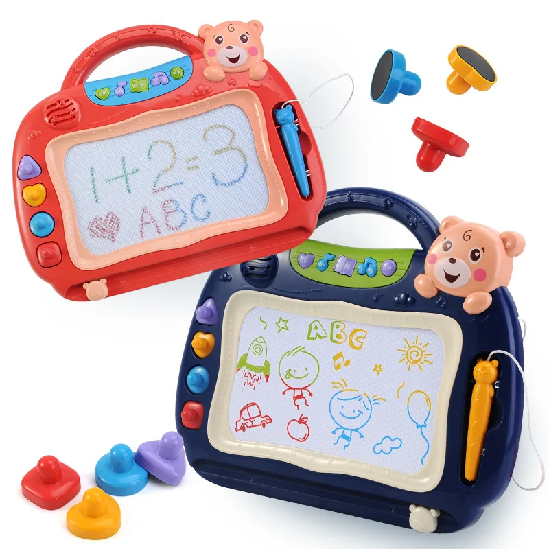 

Children Drawing Board Graffiti Color Painted 1-3 Years Old Baby Writing Board Fun Early Childhood Educational ENLIGHTEN Music