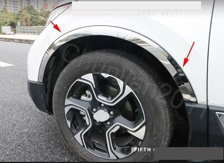 

Комплект раскрывателей для крыла, накладка на свод колеса для Honda CRV 2017-2021 годов, украшение для автомобиля, новые стильные аксессуары