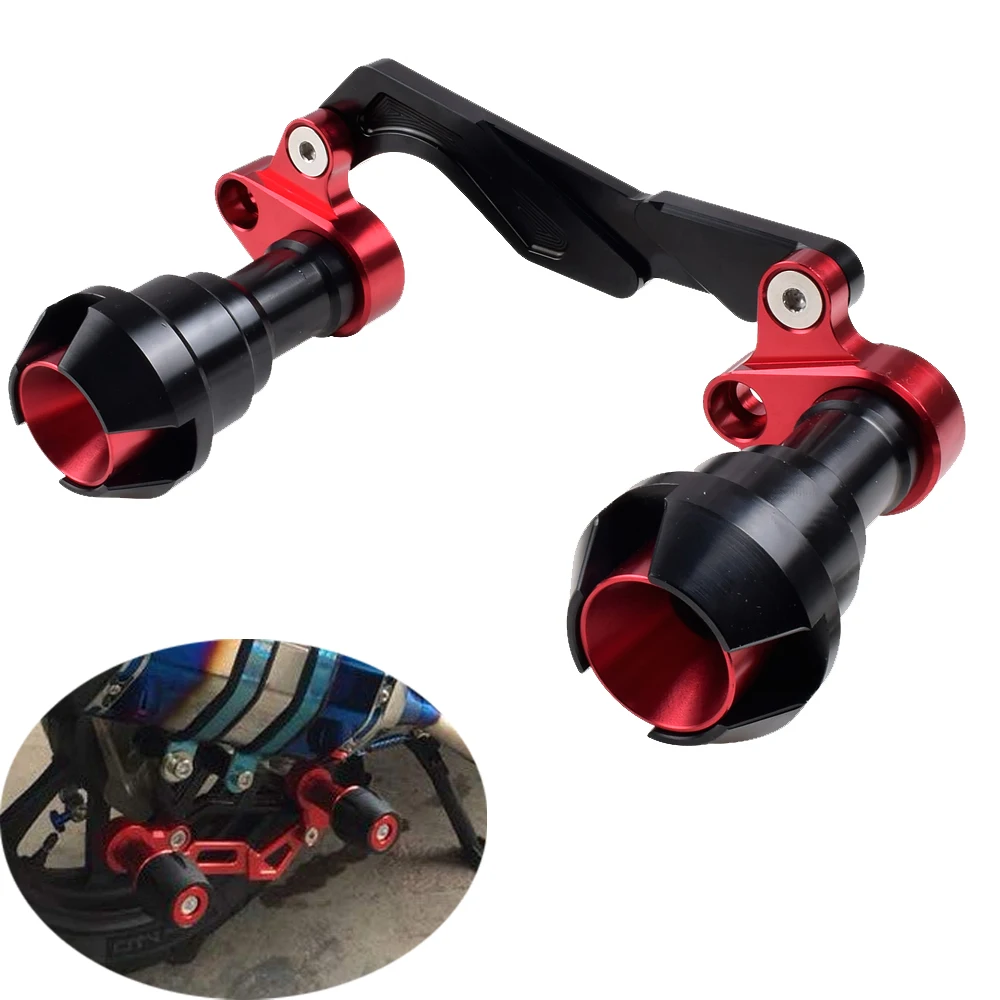 Выхлопная труба для мотоцикла Yamaha Xmax 250 300 400 Nmax Forza NVX 155 Xmax300 Xmax400 Honda PCX125 PCX150|Защита