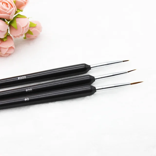 3 db Ételfesték Jeges Kefe Barkács Fondant Süteményfestés Tészta Dekoráció Sütés Torta Dekorációs Szerszámok Toll Kiegészítők - Image 4