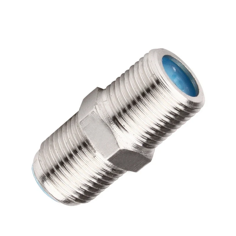 10x F Type Coupler Adapter Connector Female F/F For RG6 Coax Coaxial Cable