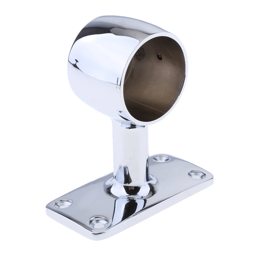 Marine Boat Stainless Steel 316 Hand Rail Fittings Stanchion For 38mm Pipe Tubing