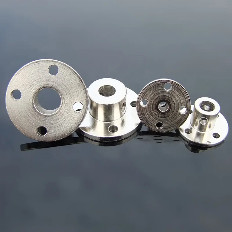 Shaft Coupler Shaft Connector Rigid Shaft Coupler Rigid Flange Coupling Rigid Flange Coupling With Inner Diameter 3MM/4MM/5MM/6MM/7MM/8MM/10MM/11MM/12MM/14MM Motor Guide Shaft