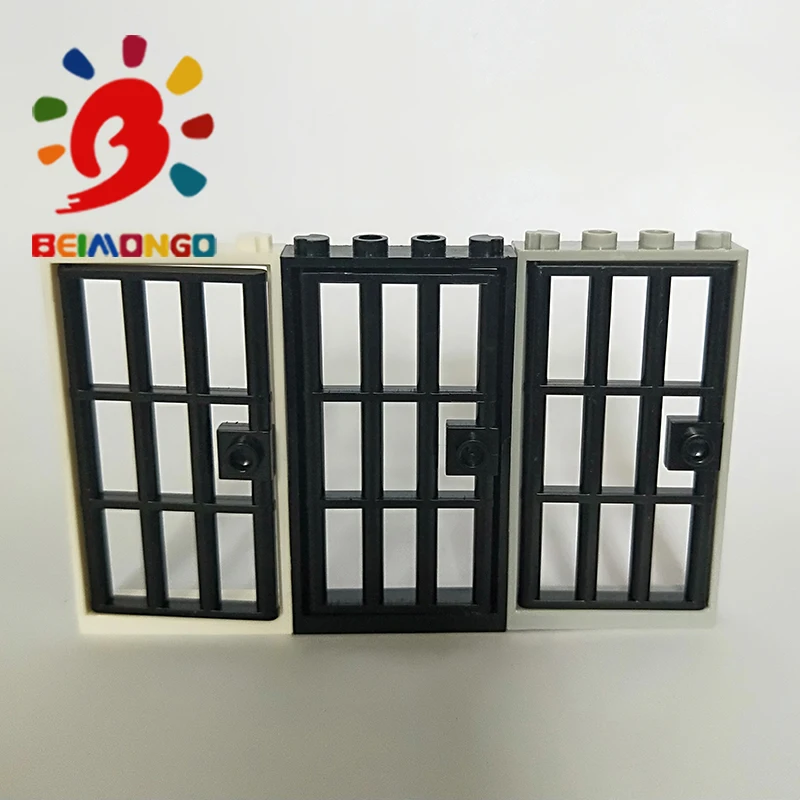 Бесплатная доставка! Строительный блок BEIMONGO MOC 30179 * рама 1x4x6 дверь стекло для рамы