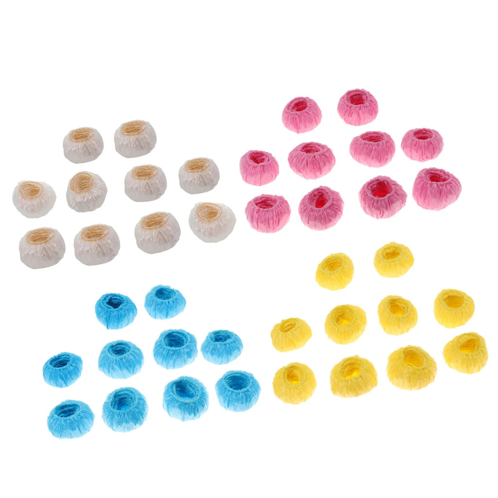 100pcs Waterproof Disposable Ear Protectors Covers Bath Earmuffs Protector Caps for Children Baby Shower Hair Coloring Styling