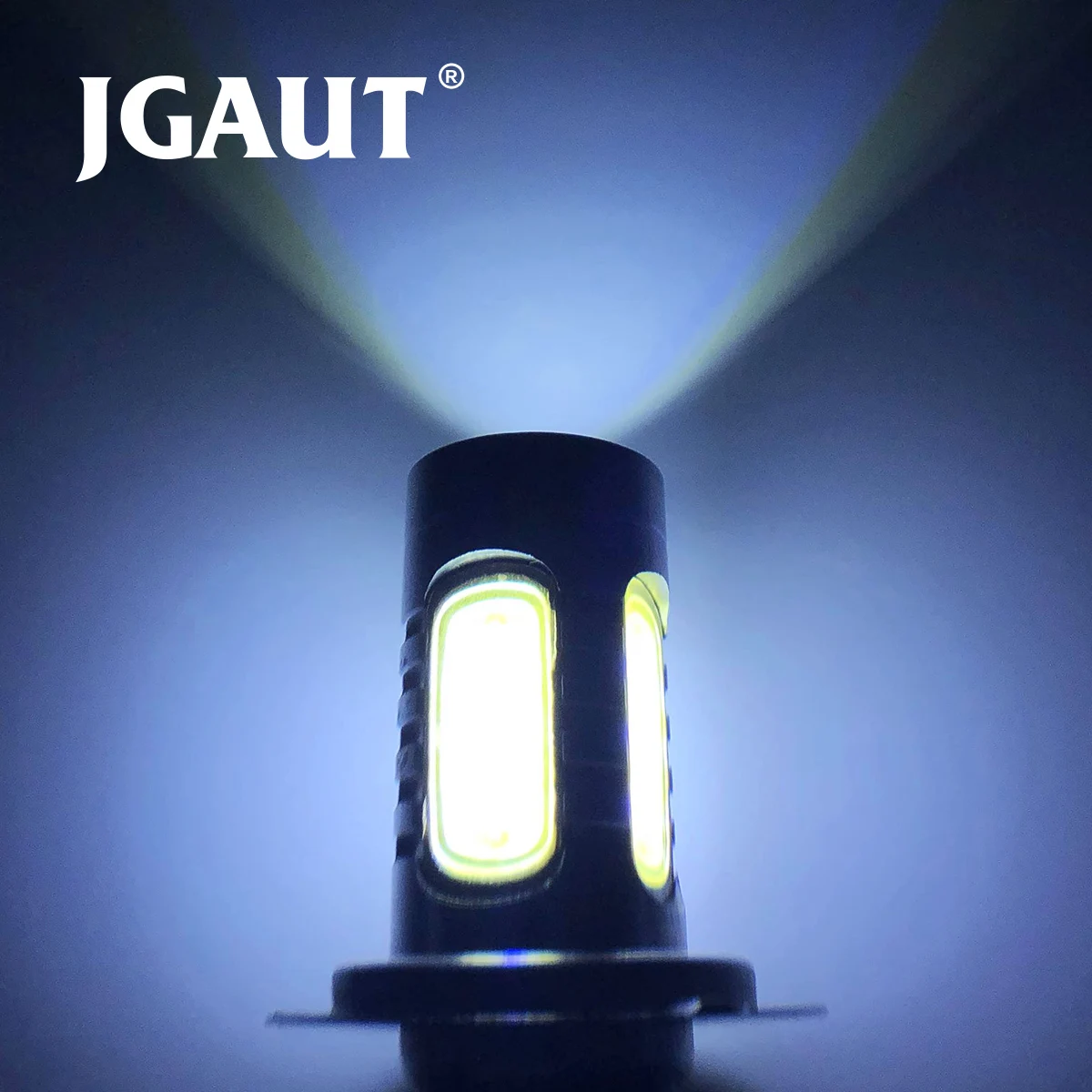 JGAUT H7 5 автомобильный блок светодиодов лампы супер яркие белые Противотуманные фары 12 в 24 в 6000 К белый Вождение день бег лампа авто мотоцикл грузовик