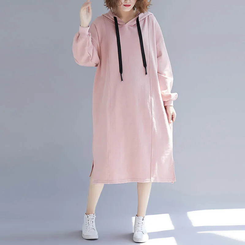 oversized hoodie dress plus size