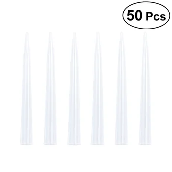 

50 PCS 10ml Replacement Liquid Pipette Tips Plastic Smoothly Nozzle Tip Accessories Scientific Lab Supplies