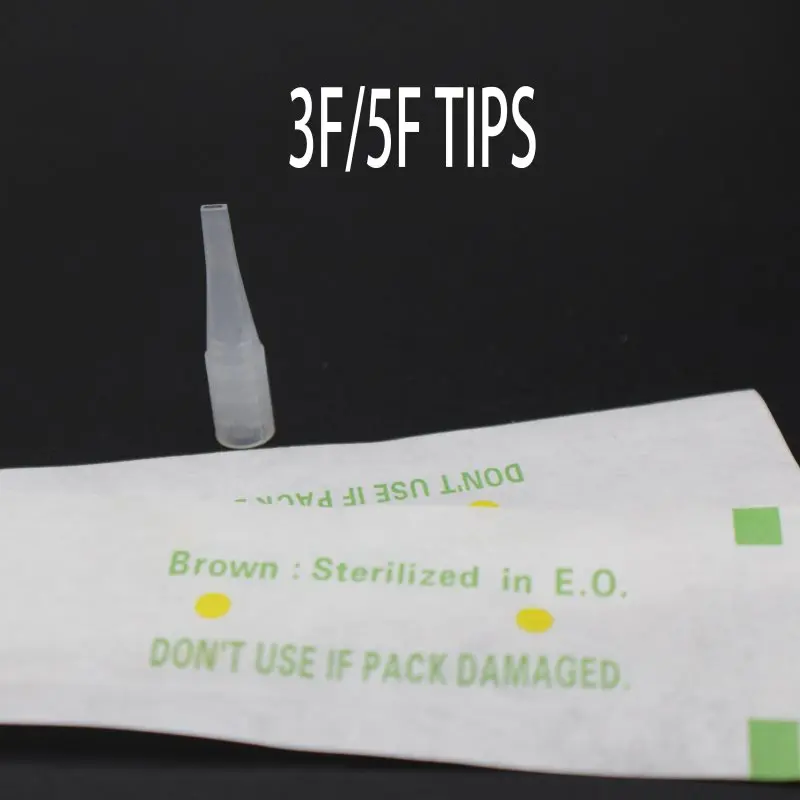 50Pcs 3F 5F Permanent Makeup Needle Tip Tatttoo Nozzle For Sunshine 