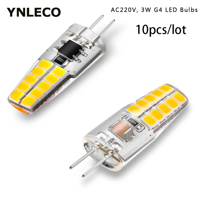 5Pcs/Lot COB G4 Bulb LED 7W LED Lamp Crystal LED Light Lampadine Lampara  220V AC/DC 12V Ampoule LED Bulbs Replace Halogen Lamps - AliExpress