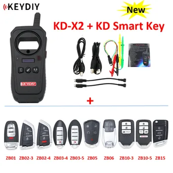 

KEYDIY Original KD-X2 Remote Maker Unlocker Key Generator 96Bit 48 Transponder Chip Copier with KD Smart Key KD Data Collector