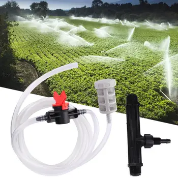 

Water Pipe with Switch Filter Garden Irrigation Fertilizing Device Fertilizer Kit Water Pipe with Switch Filter