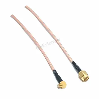 

10 pcs RF Coaxial cable Angle SMP Female to SMA male Test RG316 Cable (20cm)